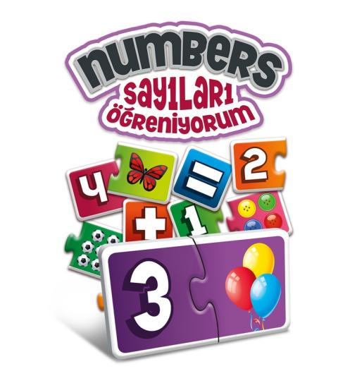 Çocuk Sayıları Öğreten Yapboz Numbers Puzzle
