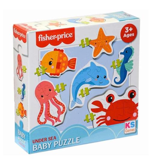 Fisher Price Baby Under Sea 6’sı 1 Arada Puzzle 