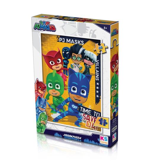 PJ Masks Disney Puzzle 50 Parça Çocuk Yapboz